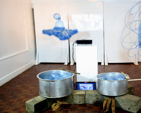 On residency at Kuona Arts Trust